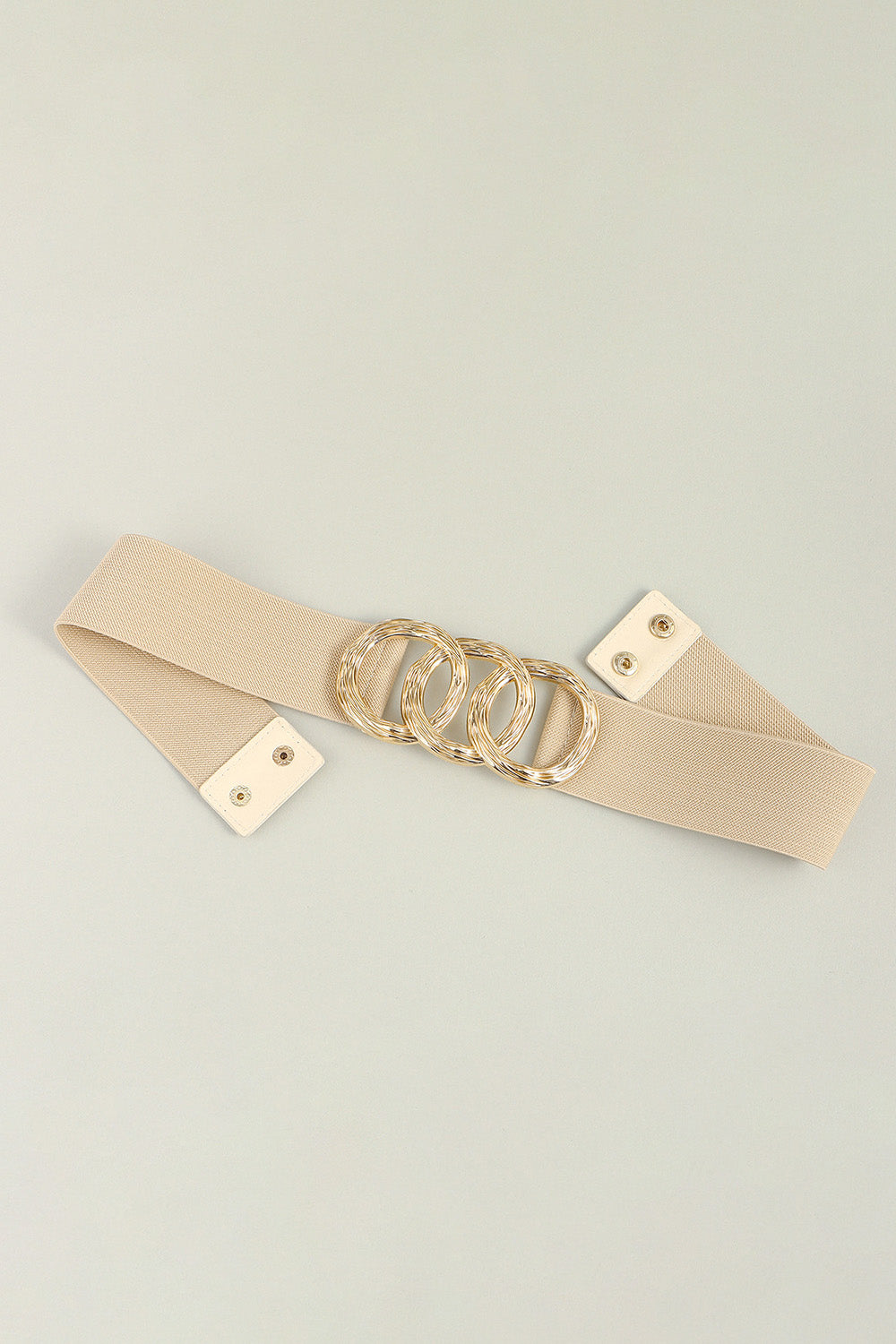 Zinc Alloy Buckle Elastic Wide Belt - Jeans Junction Online