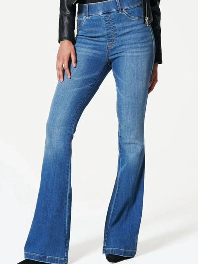 Full Size High-Waisted Flare Jeans Plus Size - Jeans Junction Online