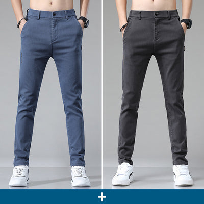 Men's Fashion Loose Straight Casual Jeans - Jeans Junction Online