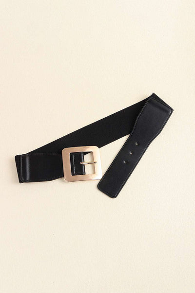 Alloy Buckle PU Leather Belt - Jeans Junction Online