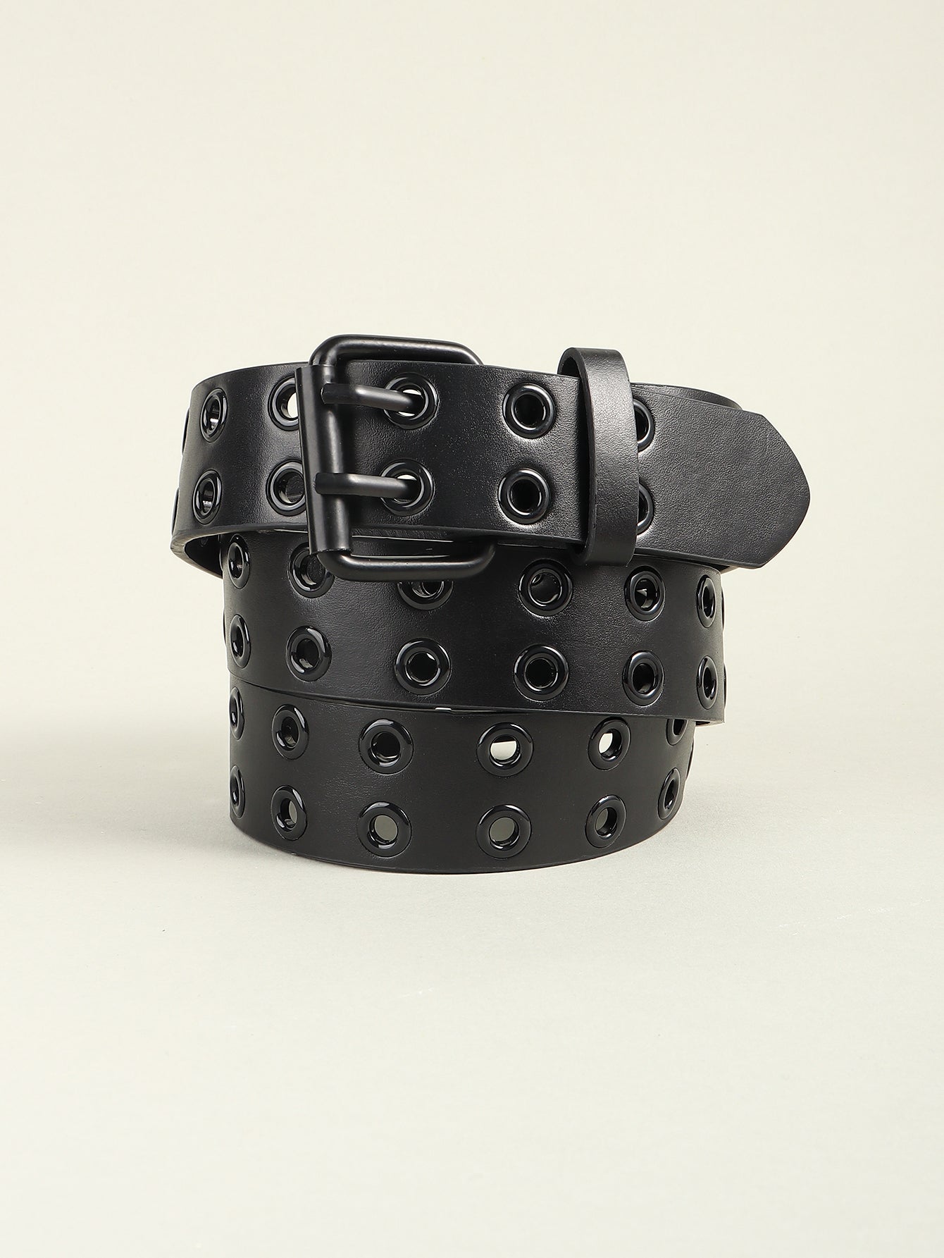 Grommet PU Leather Belt - Jeans Junction Online