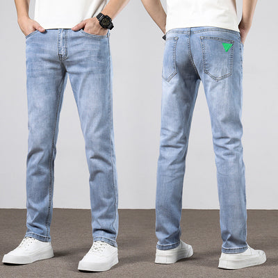 Men's Fashion Slim Straight Stretch Jeans - Jeans Junction Online