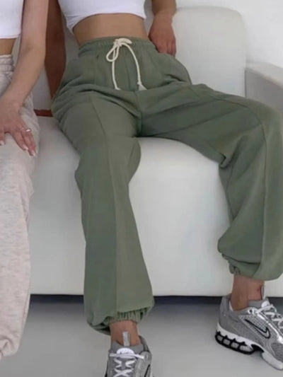 Casual Drawstring Jogger Pants - Jeans Junction Online