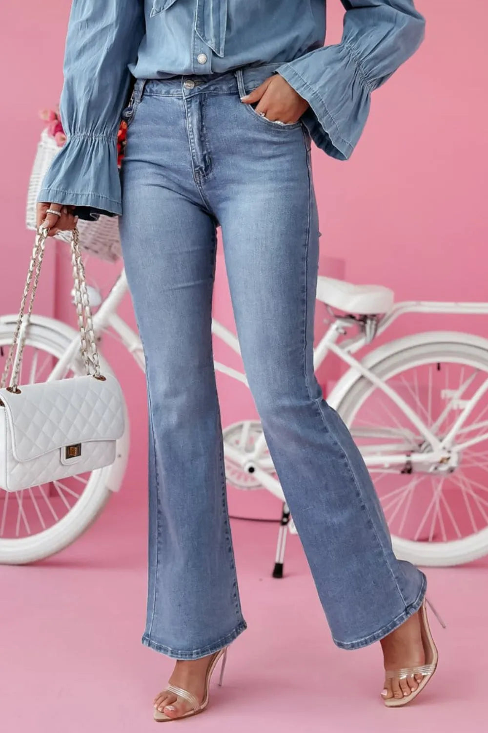 Bootcut Jeans with Pockets - Jeans Junction Online