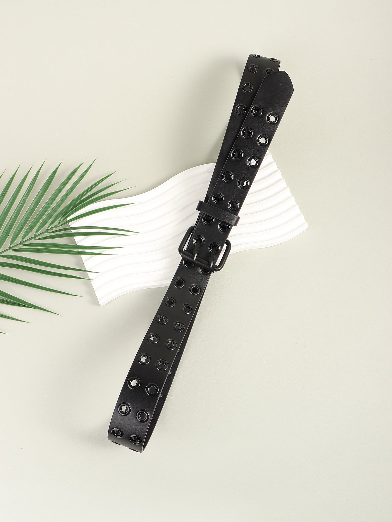 Grommet PU Leather Belt - Jeans Junction Online