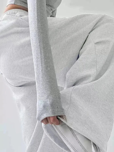 Oversized Wide Leg Drawstring Pants - Jeans Junction Online