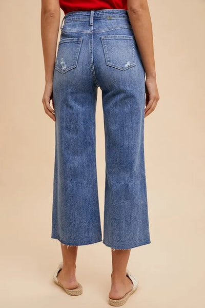 Annie Wear High Rise Wide Leg Jeans - Jeans Junction Online