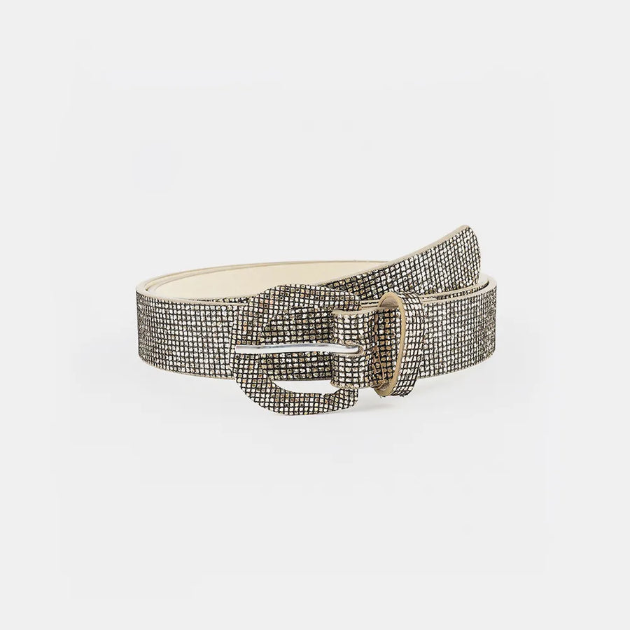 Sequin PU Leather Belt - Jeans Junction Online 