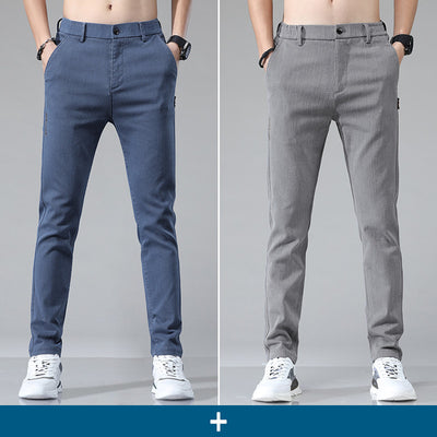 Men's Fashion Loose Straight Casual Jeans - Jeans Junction Online