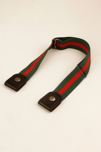 PU Elastic Snap Closure Belt - Jeans Junction Online