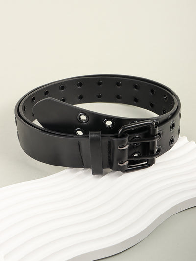 Grommet PU Leather Belt - Jeans Junction Online
