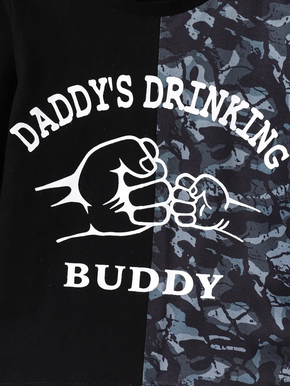 Children's Camouflage Color Block Top and Pants Set - Jeans Junction Online