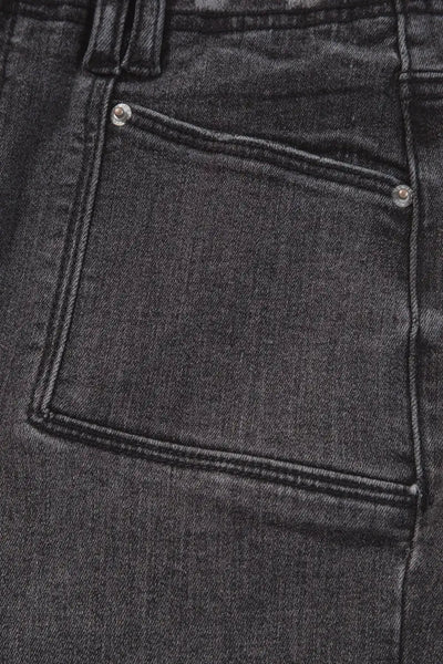 High-Waisted Wide-Leg Vintage Wash Jeans - Jeans Junction Online