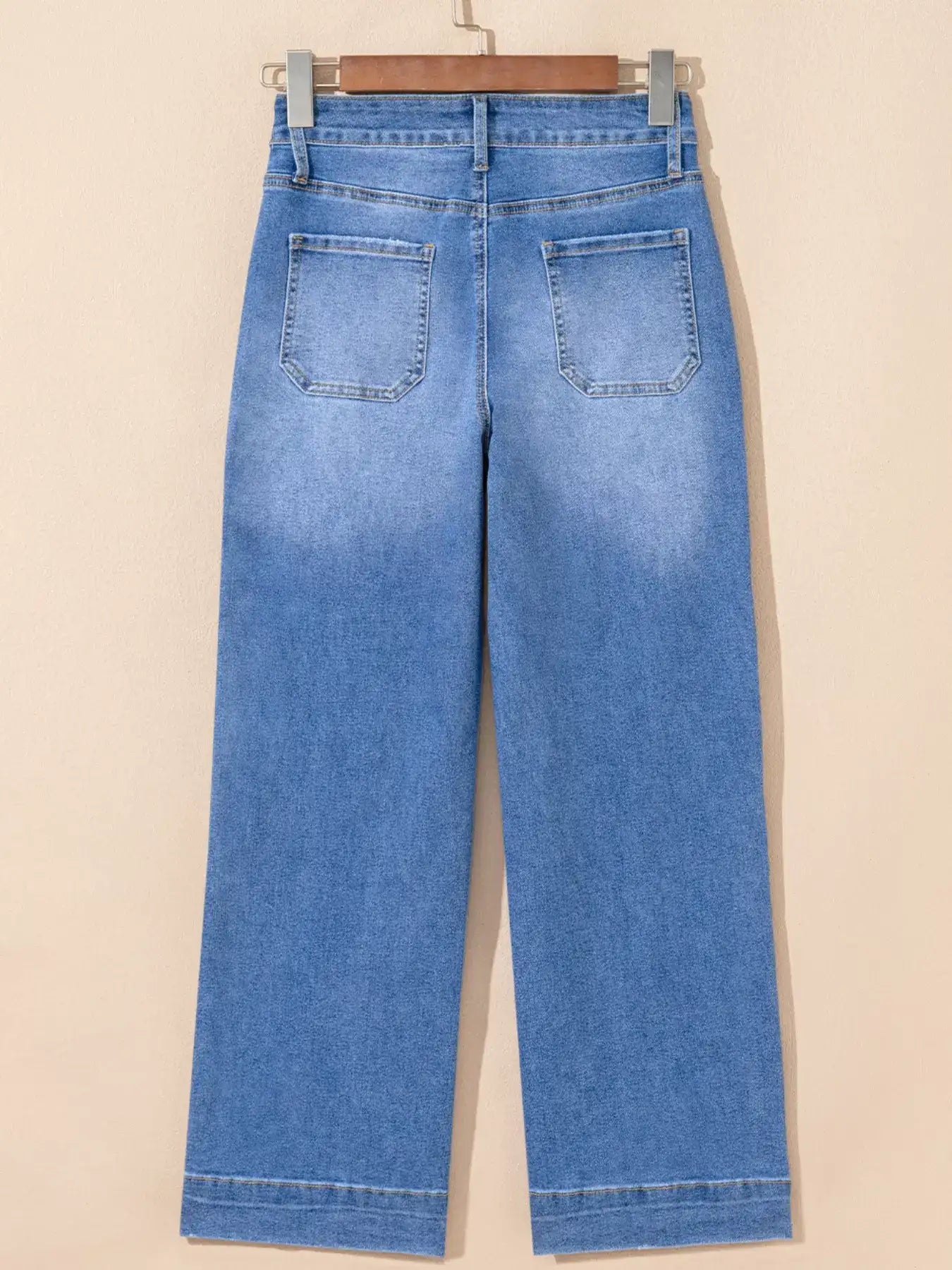High-Waisted Wide Leg Flare Jeans - Jeans Junction Online