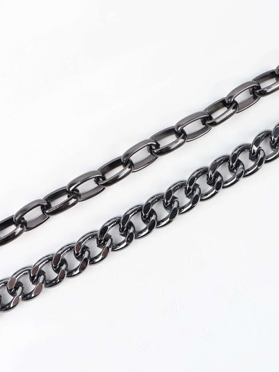 Punk Aluminium Chain Belt - Jeans Junction Online