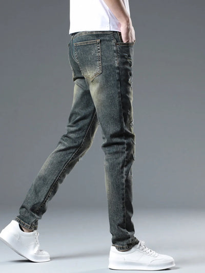 Men's Distressed Slim Fit Jeans - Jeans Junction Online