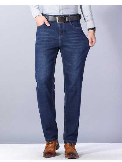 Thickened Plush Jeans Keep Men Warm In Winter - Jeans Junction Online