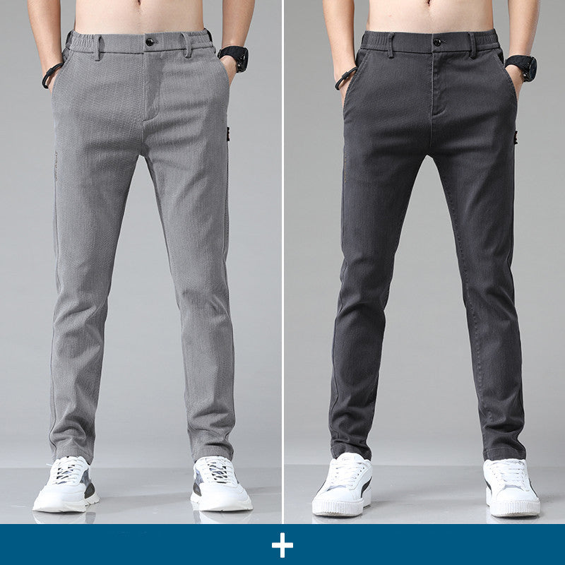 Men's Fashion Loose Straight Casual Jeans - Jeans Junction Online 