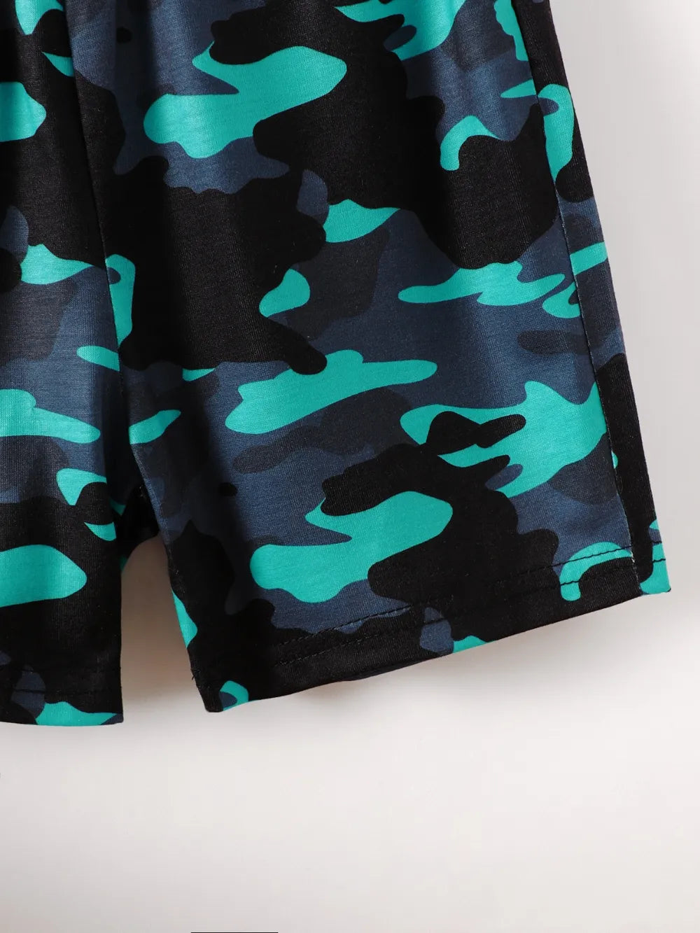 Children's Dinosaur Sleeveless Hooded Top and Pants Set - Jeans Junction Online