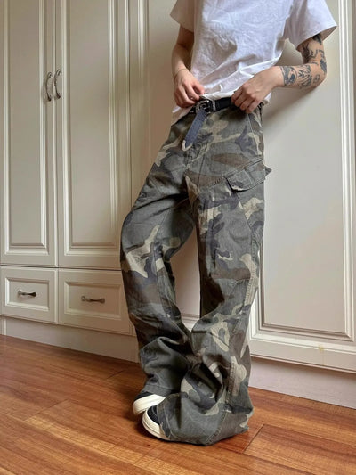 Men's Full Size Camouflage Cargo Jeans Plus Size - Jeans Junction Online