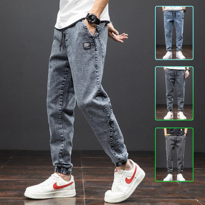Mens Fashion Casual Loose Stretch Jeans - Jeans Junction Online