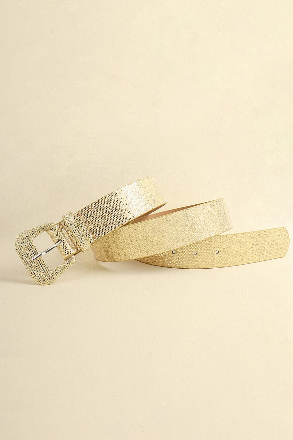 Glitter PU Leather Belt - Jeans Junction Online