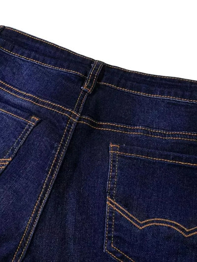 Full Size Wash Flare Jeans with Pockets Plus Size - Jeans Junction Online