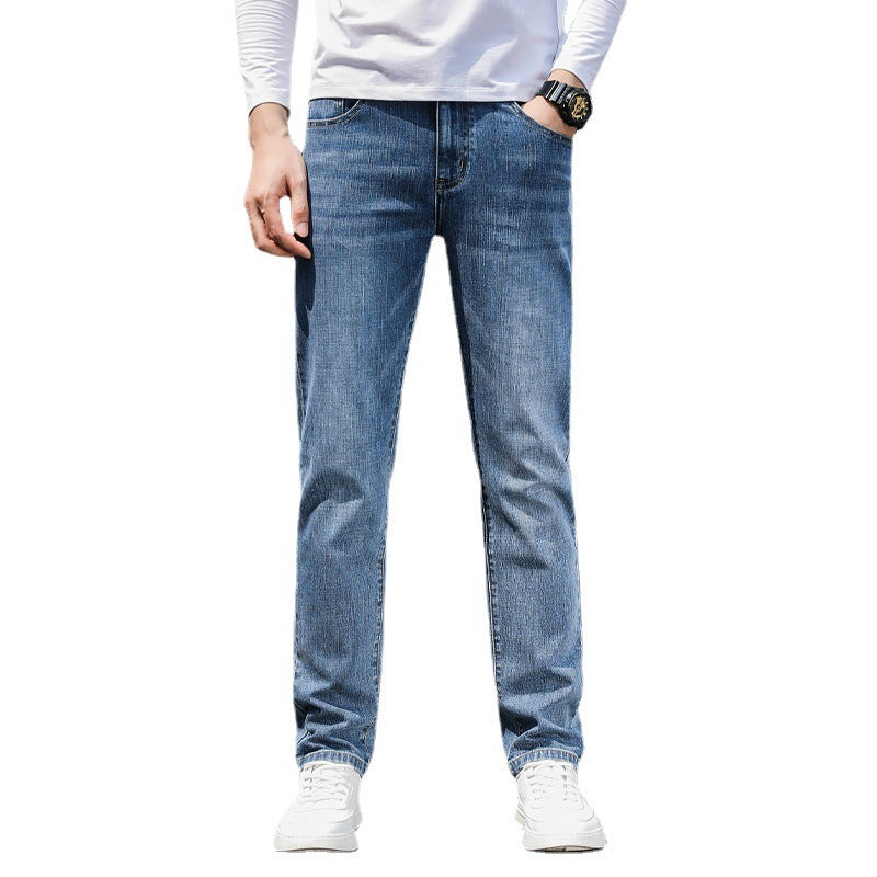 Soft And Comfortable Straight Stretch Jeans - Jeans Junction Online 