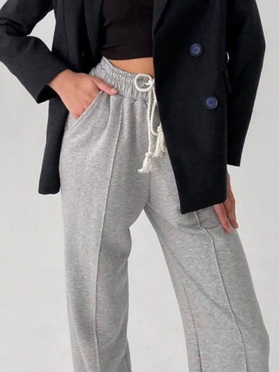 Casual Drawstring Jogger Pants - Jeans Junction Online
