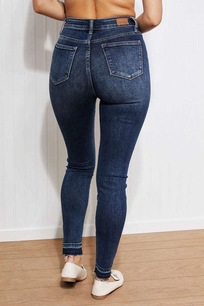 Judy Blue Juliet Full Size Tummy Control Skinny Jeans - Jeans Junction Online