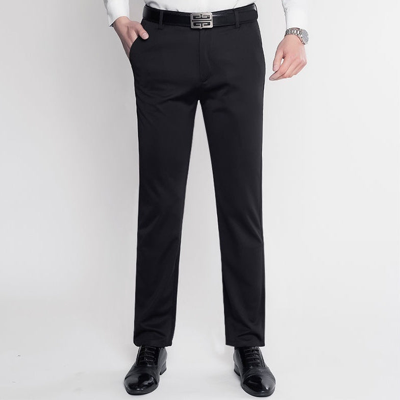 High Elasticity Non-ironing Anti-wrinkle Men's Business Casual Pants - Jeans Junction Online 