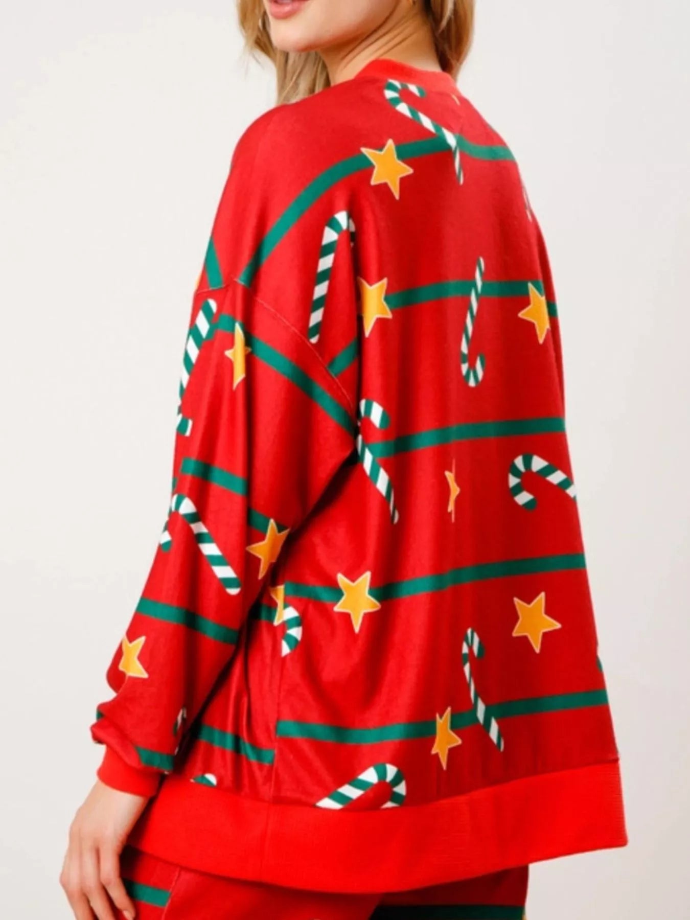 Christmas Long Sleeve Top and Pants Lounge Set - Jeans Junction Online