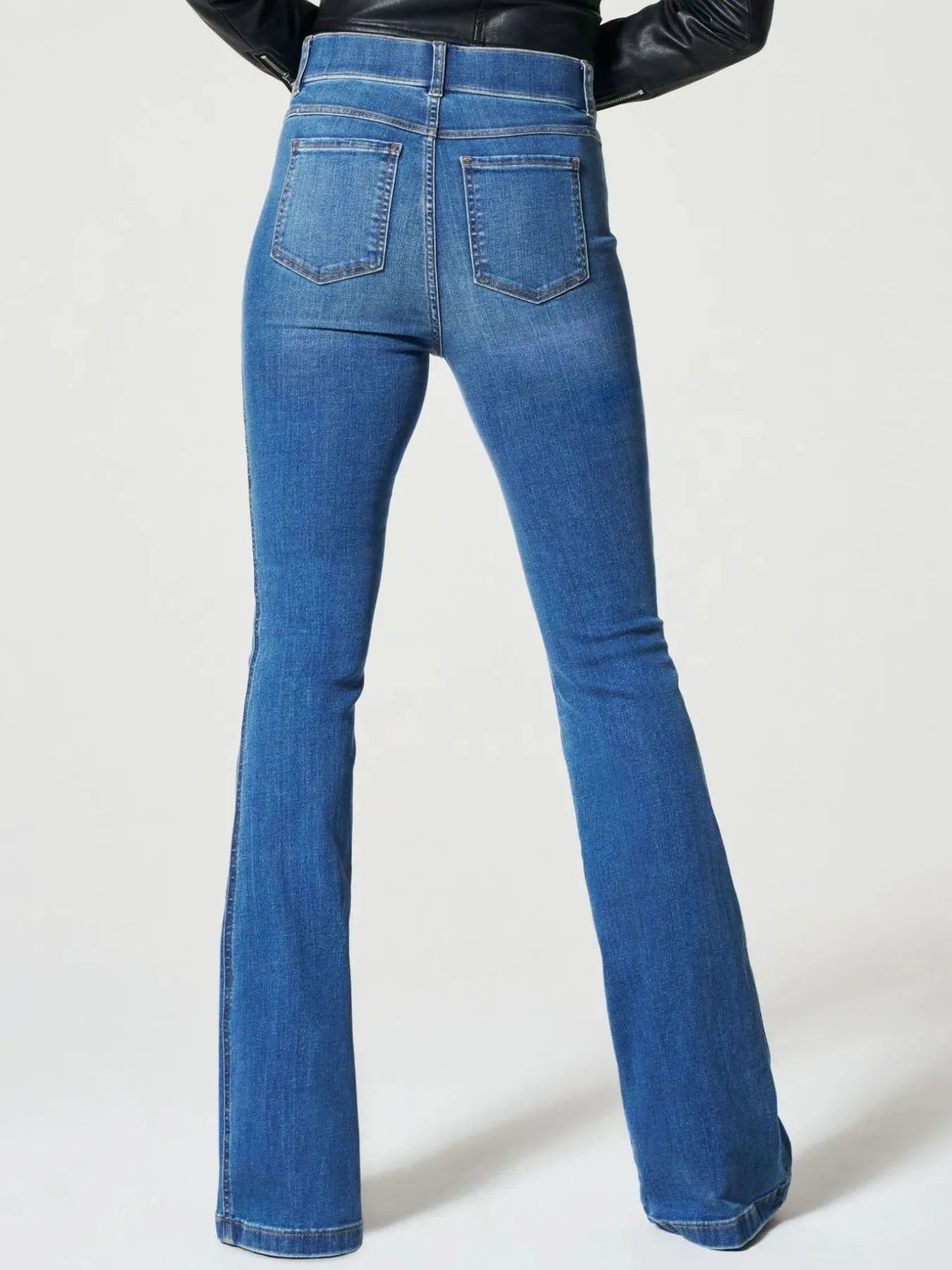 Full Size High-Waisted Flare Jeans Plus Size - Jeans Junction Online