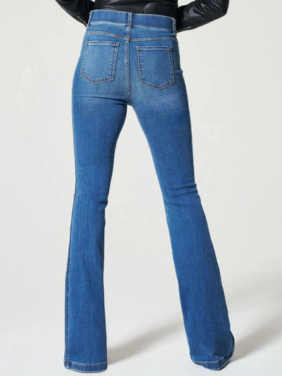 Full Size High-Waisted Flare Jeans Plus Size - Jeans Junction Online