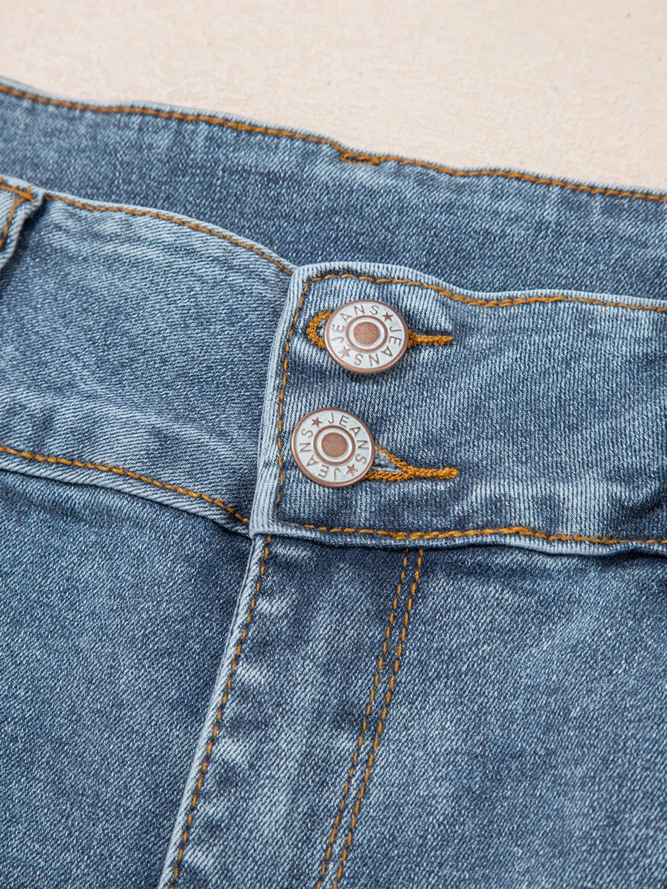 High-Waisted Flare Jeans with Seam Detail - Jeans Junction Online