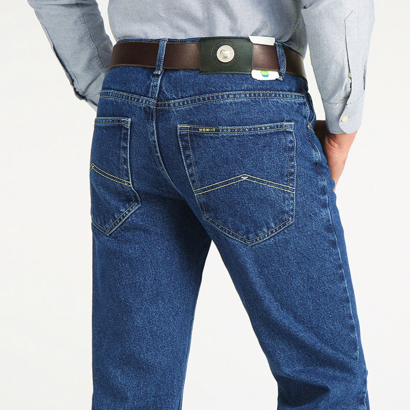 Men's Retro High-rise Loose Straight-leg Jeans - Jeans Junction Online 