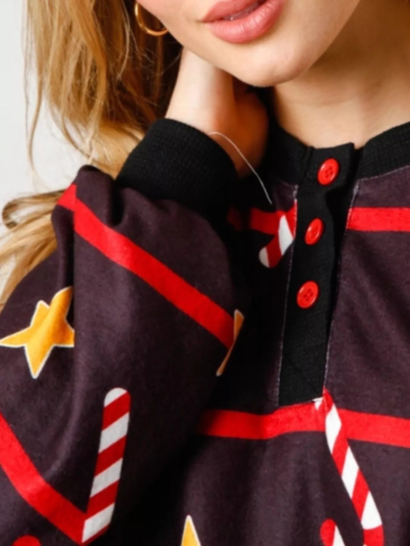 Christmas Long Sleeve Top and Pants Lounge Set - Jeans Junction Online