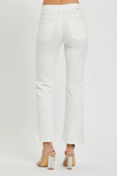 RISEN Full Size Mid Rise Jeans with Pockets - Jeans Junction Online