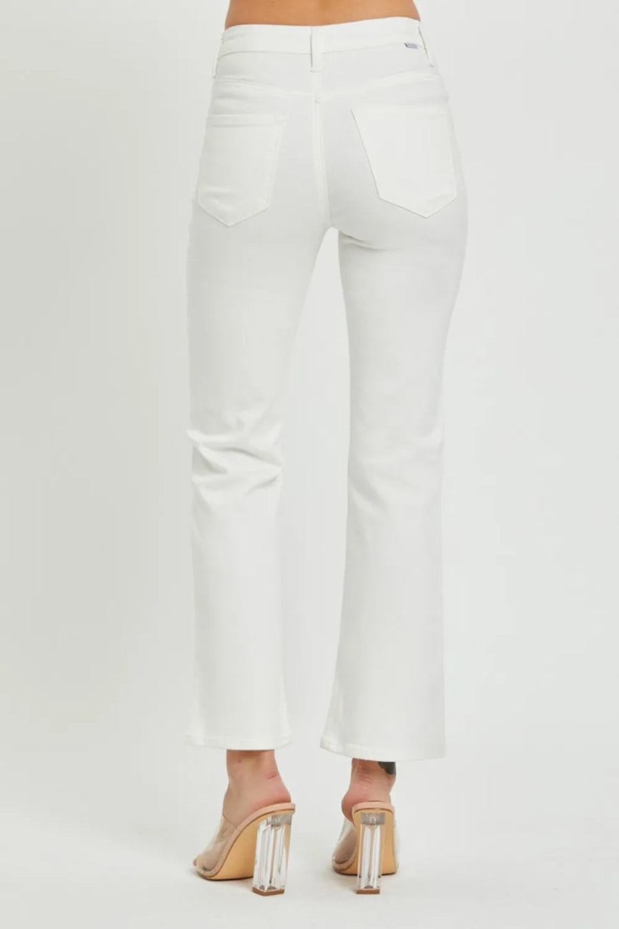 RISEN Full Size Mid Rise Jeans with Pockets - Jeans Junction Online 