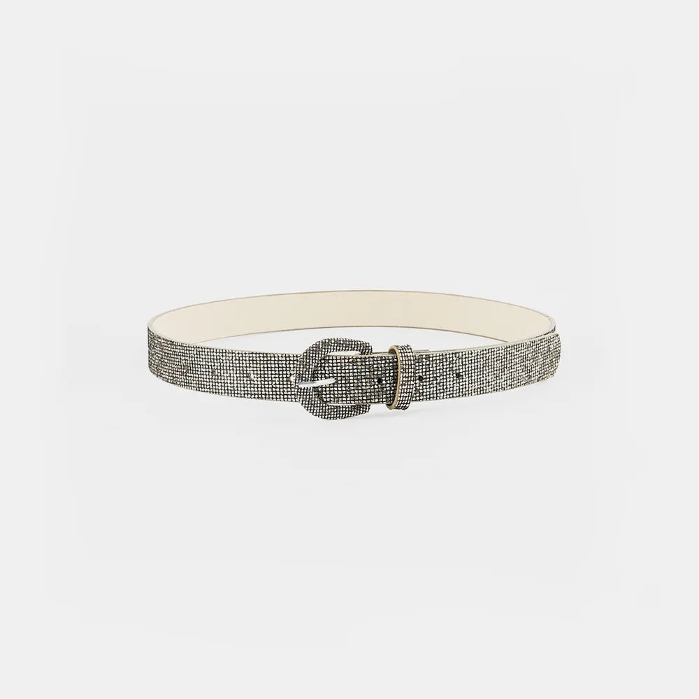 Sequin PU Leather Belt - Jeans Junction Online
