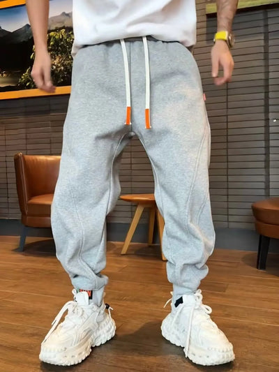 Men's Plus Size Casual Drawstring Joggers - Jeans Junction Online