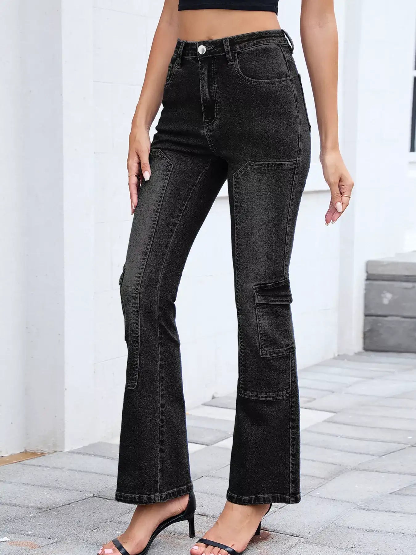 High-Waisted Bootcut Jeans - Jeans Junction Online