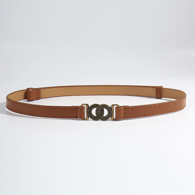 Alloy Buckle PU Belt - Jeans Junction Online