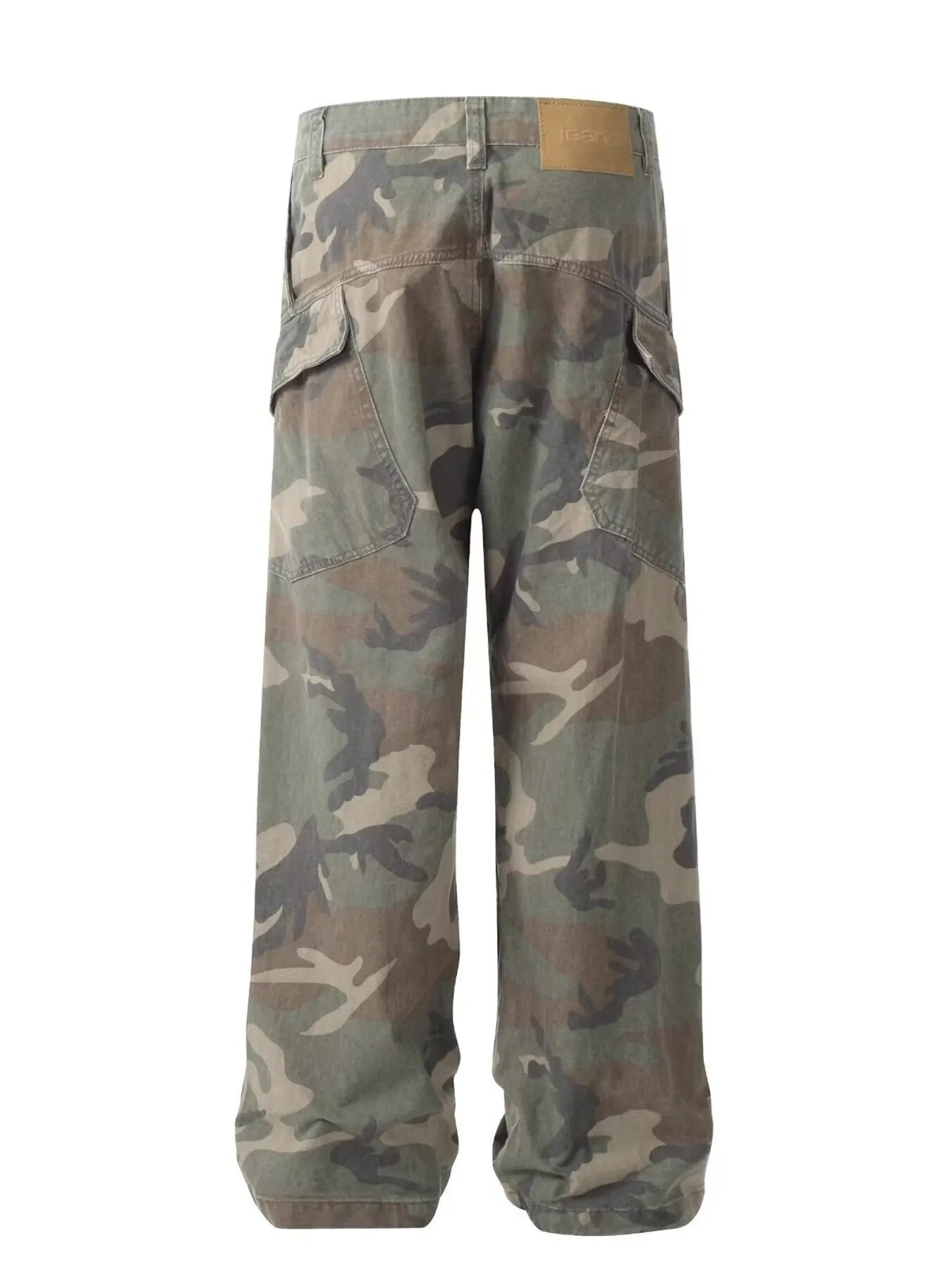 Men's Full Size Camouflage Cargo Jeans Plus Size - Jeans Junction Online