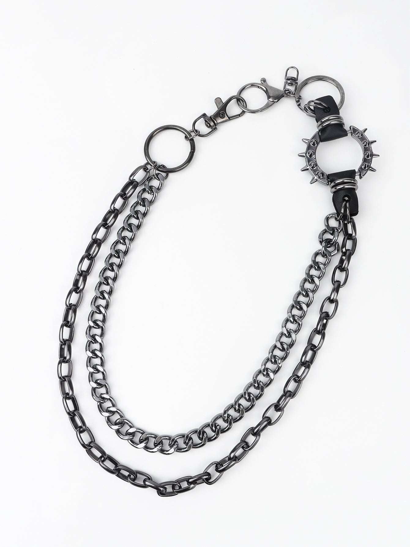 Punk Aluminium Chain Belt - Jeans Junction Online