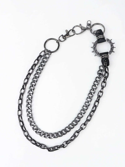 Punk Aluminium Chain Belt - Jeans Junction Online